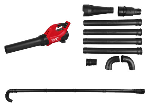 Milwaukee Akku-Gebl&auml;se M18 FBLG3-0 zusammen mit dem Milwaukee Dachrinnenset im Angebot.